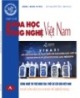Tạp chí Khoa học và Công nghệ Việt Nam - Số 9A năm 2019