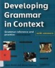 Ebook Developing grammar in context: Part 1
