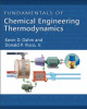 Ebook Fundamentals of chemical engineering thermodynamics: Part 1