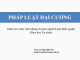 Bài giảng Pháp luật đại cương (Dành cho sinh viên không chuyên ngành Luật, khối ngành Khoa học Tự nhiên): Bài 8 – ThS. Ngô Minh Tín